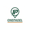 ONEPADEL Logo All Caps Italic